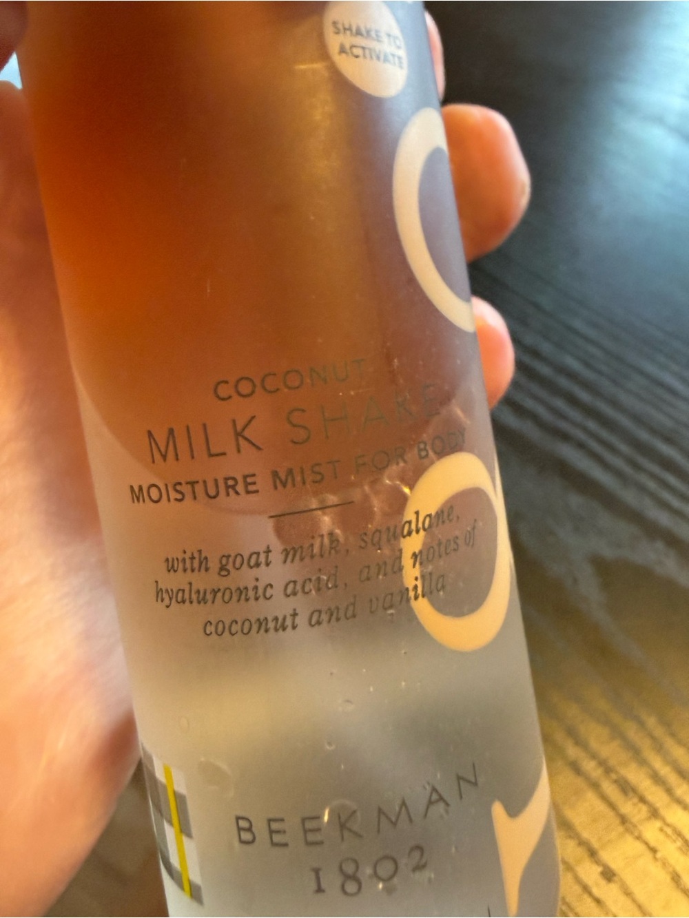 Beekman 1802 Coconut Milk Shake Body Mist - White & Tan
